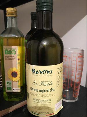 Olio Di Oliva Vergine Ed Extravergine Agnoni La Badia Generici Oliva Extrav Bottiglia