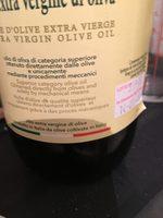 Olio Di Oliva Vergine Ed Extravergine Agnoni La Badia Generici Oliva Extrav Bottiglia Ingredients