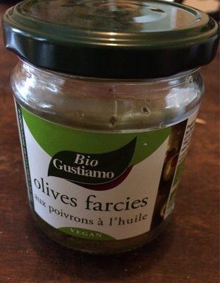 Olives Farcies Aux Poivrons  L'huile