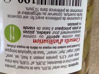 Epicerie / Apritifs Bio / Olives Bio Ingredients