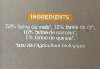 Epicerie / Crales, Graines, Ptes, Riz / Ptes Aux Crales Ingredients