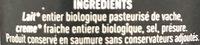 Burrata Des Pouilles Ingredients