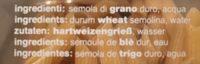 Pasta Mancini Penne Hartweizennudeln Ingredients