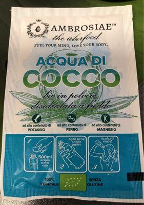 Ambrosiae Acqua Di Cocco In Polvere Bio