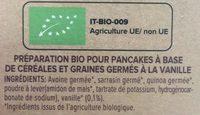 Preparato Per Pancake Ingredients