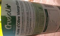 Huile D'olive Vierge Extra Origine Italie Ingredients