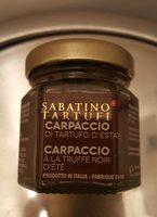 Carpaccio  La Truffe Noir D't Report Card
