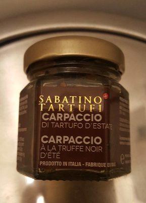 Carpaccio  La Truffe Noir D't