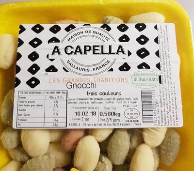 Gnocchi Trois Couleurs