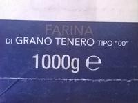 Farina Per Tutte Le Preparazioni Ingredients