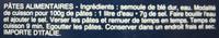 Mafalde Corte Napoletane  Ingredients