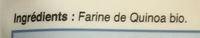 Farine De Quinoa Ingredients