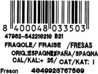 Fresones "Fresn De Palos" Ingredients