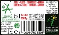 Fresones Ingredients