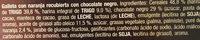 Digestive Noir Con Naranja Ingredients