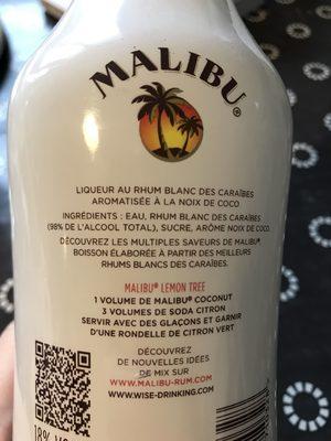 Liqueur De Rhum Blanc Aromatise  La Noix De Coco 18%Vol.