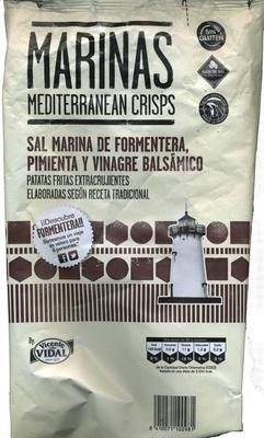 Patatas Fritas Lisas "Marinas" Con Pimienta Y Vinagre Balsmico