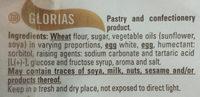Glorias Ingredients
