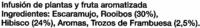 Infusin Frutal Frambuesa Rooibos Ingredients