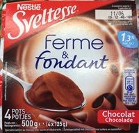 Ferme & Fondant Chocolat Report Card