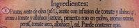 Patatas Fritas Mediterrneas Infusionado Con Tomate Y Albahaca Ingredients
