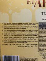 El Almendro Turron Torta Imperial Ingredients