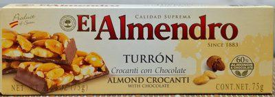 El Almendro Turron Crocanti Con Chocolate