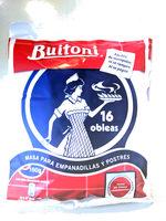 Obleas Empanadillas La Cocinera 16UDS 160GRS Report Card