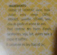 Surtido Mediterraneo - Montecados De Estepa Ingredients