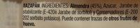 Figuritas De Mazapn Ingredients