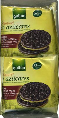 Tortitas De Maz Con Chocolate Negro Sin Azcares Aadidos - Pack De 4