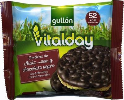 Tortitas De Maz Con Chocolate Negro