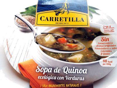 Sopa De Quinoa Con Verduras Carretilla