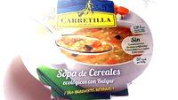 Sopa De Cereales Con Bulgur Carretilla Ingredients