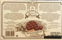 Xocolata A La Pedra D'agramunt Ingredients