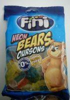Neon Bears Oursons Report Card