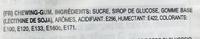 Sporty Mix Chewing Gum Ingredients