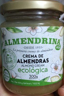 Crema De Almendras Ecolgica