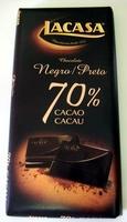 Lacasa Chocolate Negro / Preto 70% Cacau Report Card