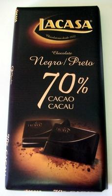 Lacasa Chocolate Negro / Preto 70% Cacau