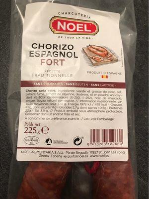 Chorizo Espagnol Fort