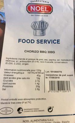 Chorizo BBQ