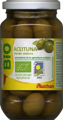 Aceitunas Verdes Enteras Ecolgicas "Auchan"