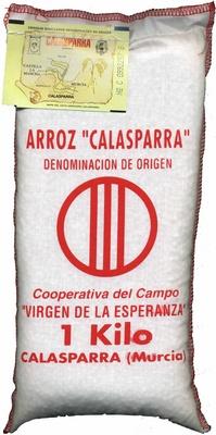 Arroz Blanco Origen Calasparra