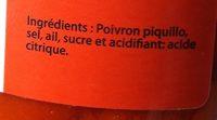 Poivrons Grills Piquillo - AIL ! AIL ! AIL ! Ingredients