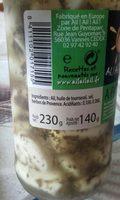 Ail Doux  La Provenale Ingredients