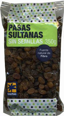 Uvas Pasas &quot;Casa Pons&quot; Variedad Sultana