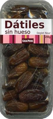 Dtiles Sin Hueso &quot;Casa Pons&quot; Variedad Deglet Nour