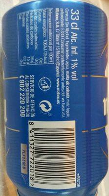 Bierre Mahou Sans Alcohol