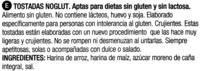 Tostadas Noglut Ingredients